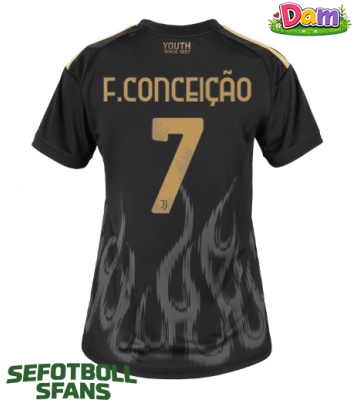 Juventus Francisco Conceicao #7 Tredje Tröja Kvinnor 2026-27 Kortärmad